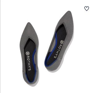 Rothys Point (Cloud Grey Birdseye)